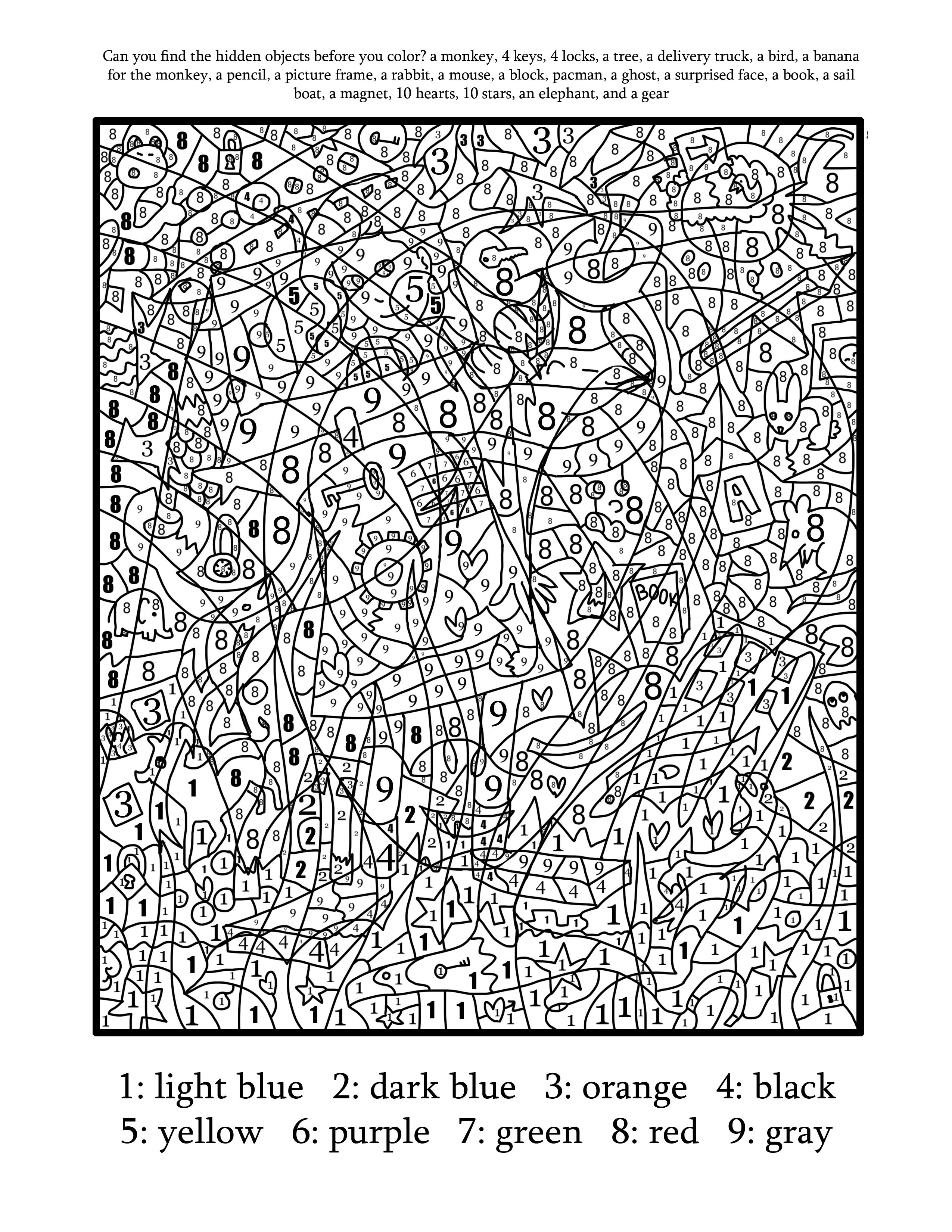 Coloring Books By Number 16