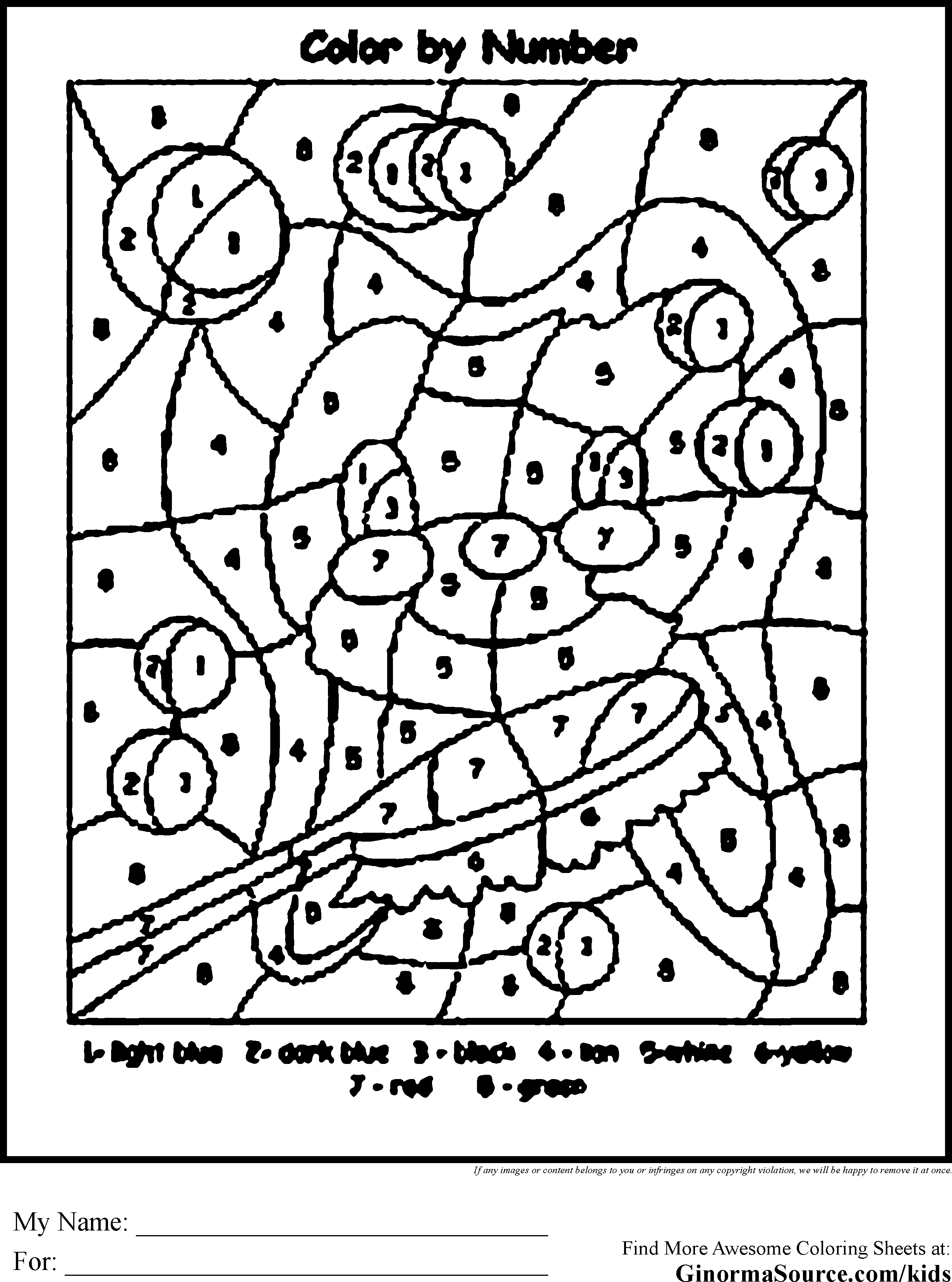 Coloring Books By Number 53
