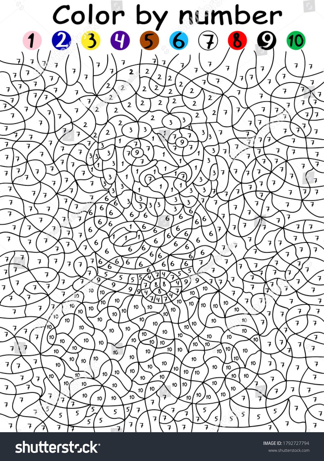 Coloring Books By Number 66