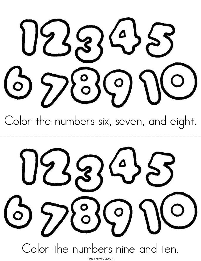 Coloring Books By Number 8