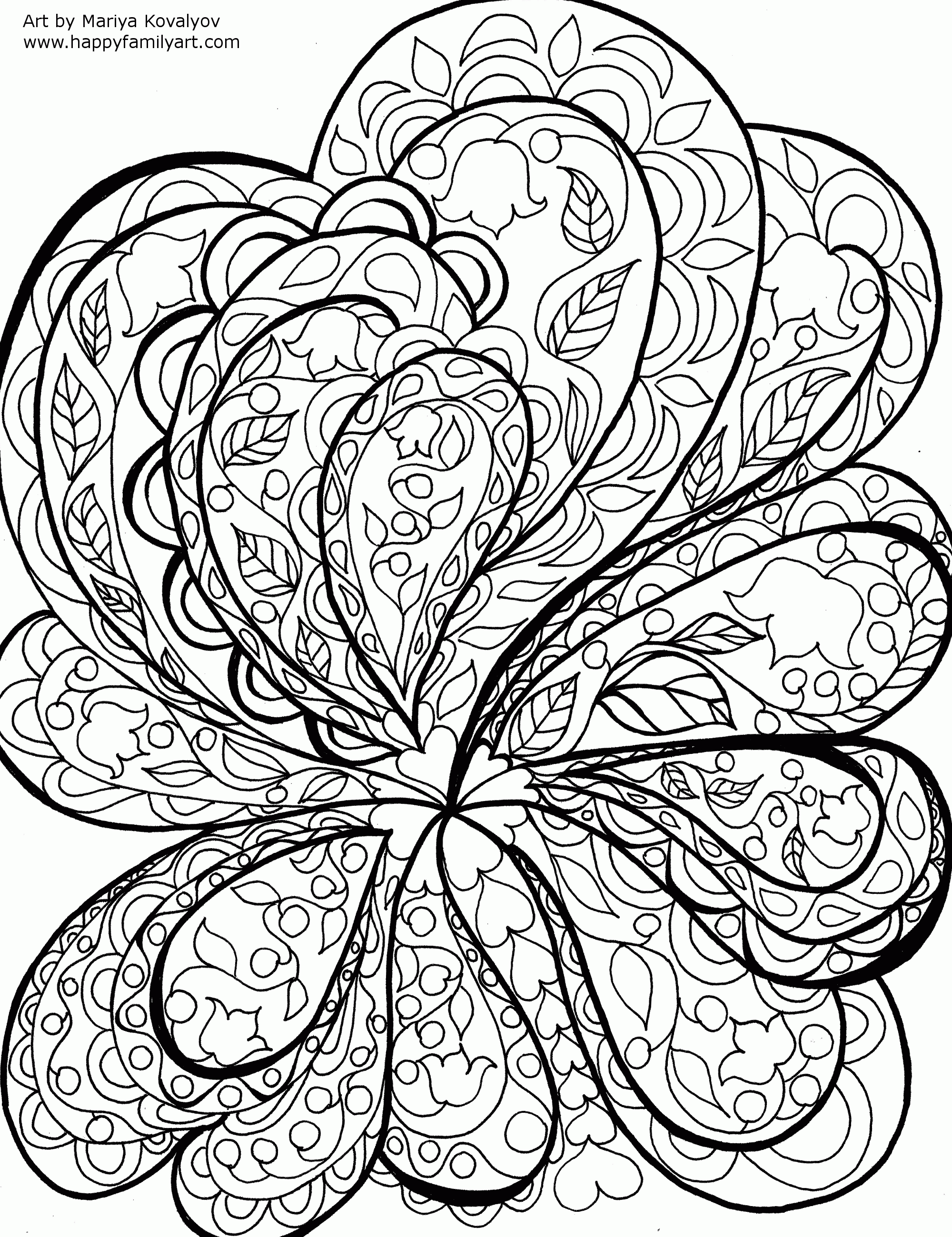 Coloring Pages Clip Art 42