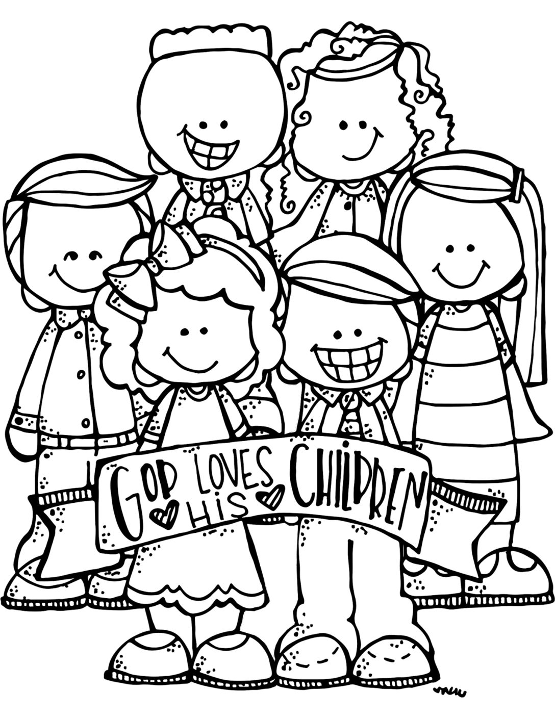 Coloring Pages Clip Art 5