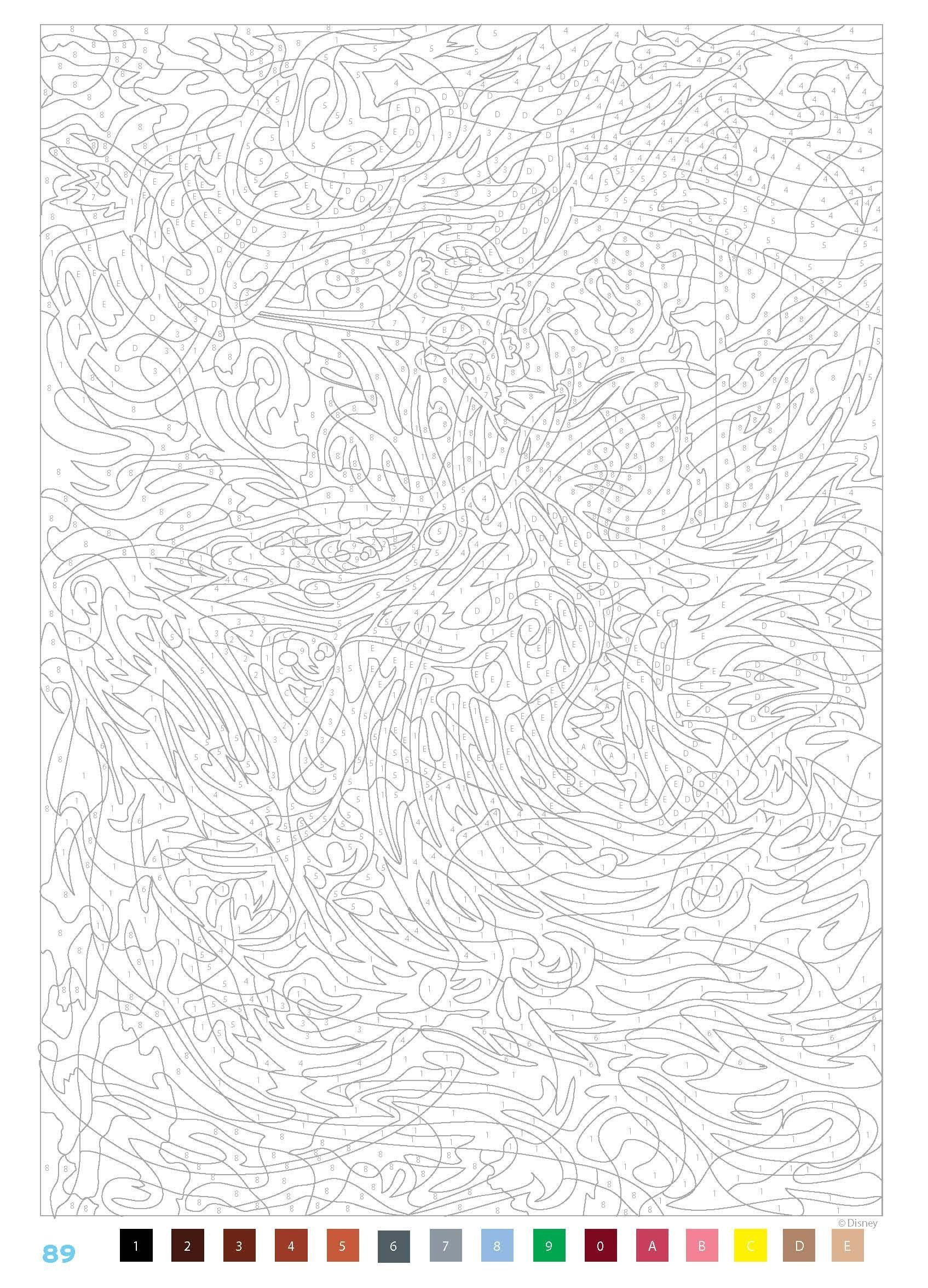 Disney Mystery Colouring Book 24