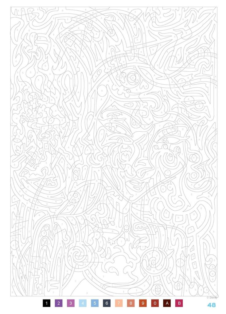 Disney Mystery Colouring Book 61