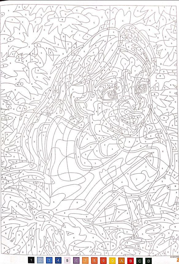 Disney Mystery Colouring Book 66