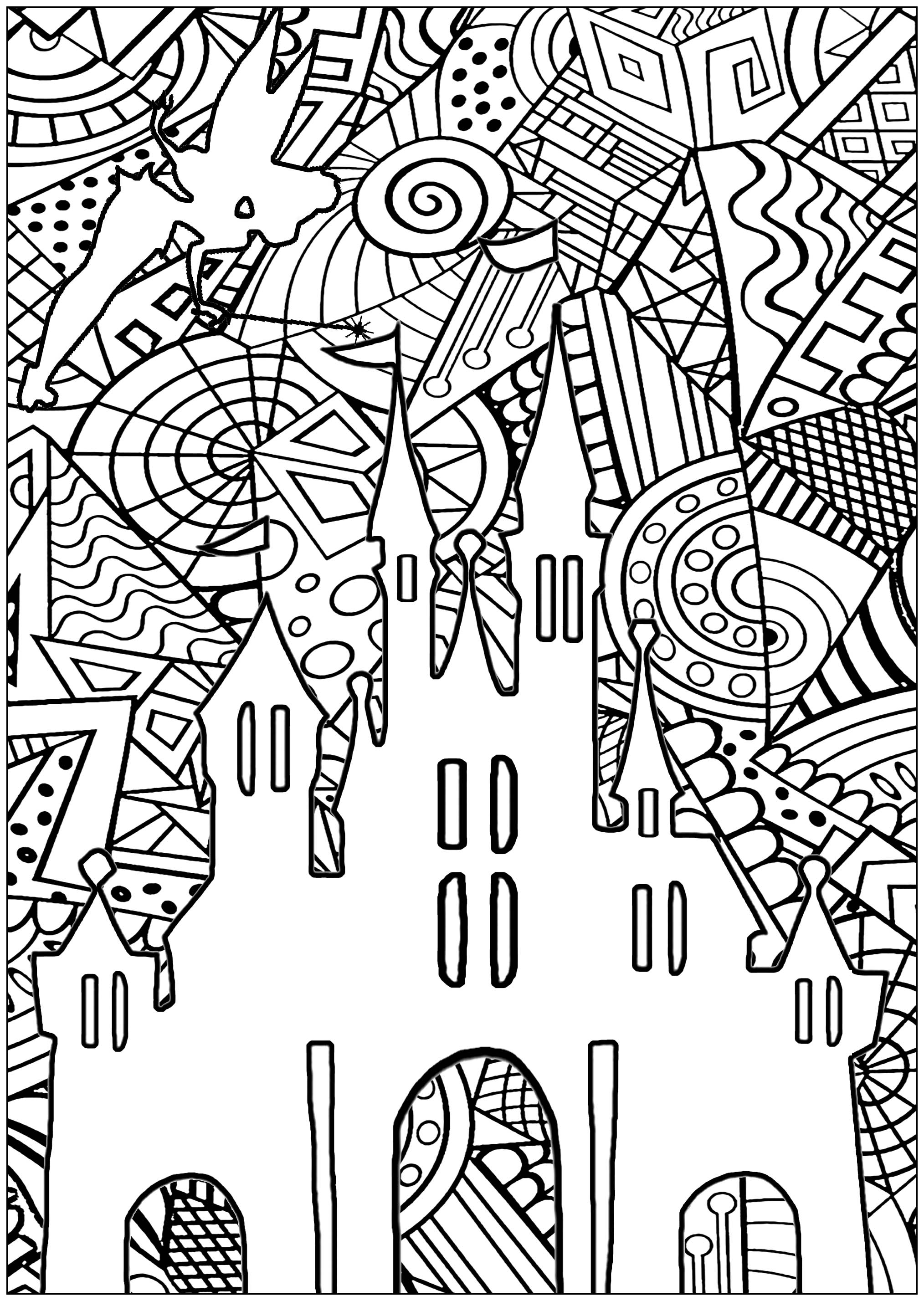 Fresh 50+ Mystery Disney Coloring Books 3