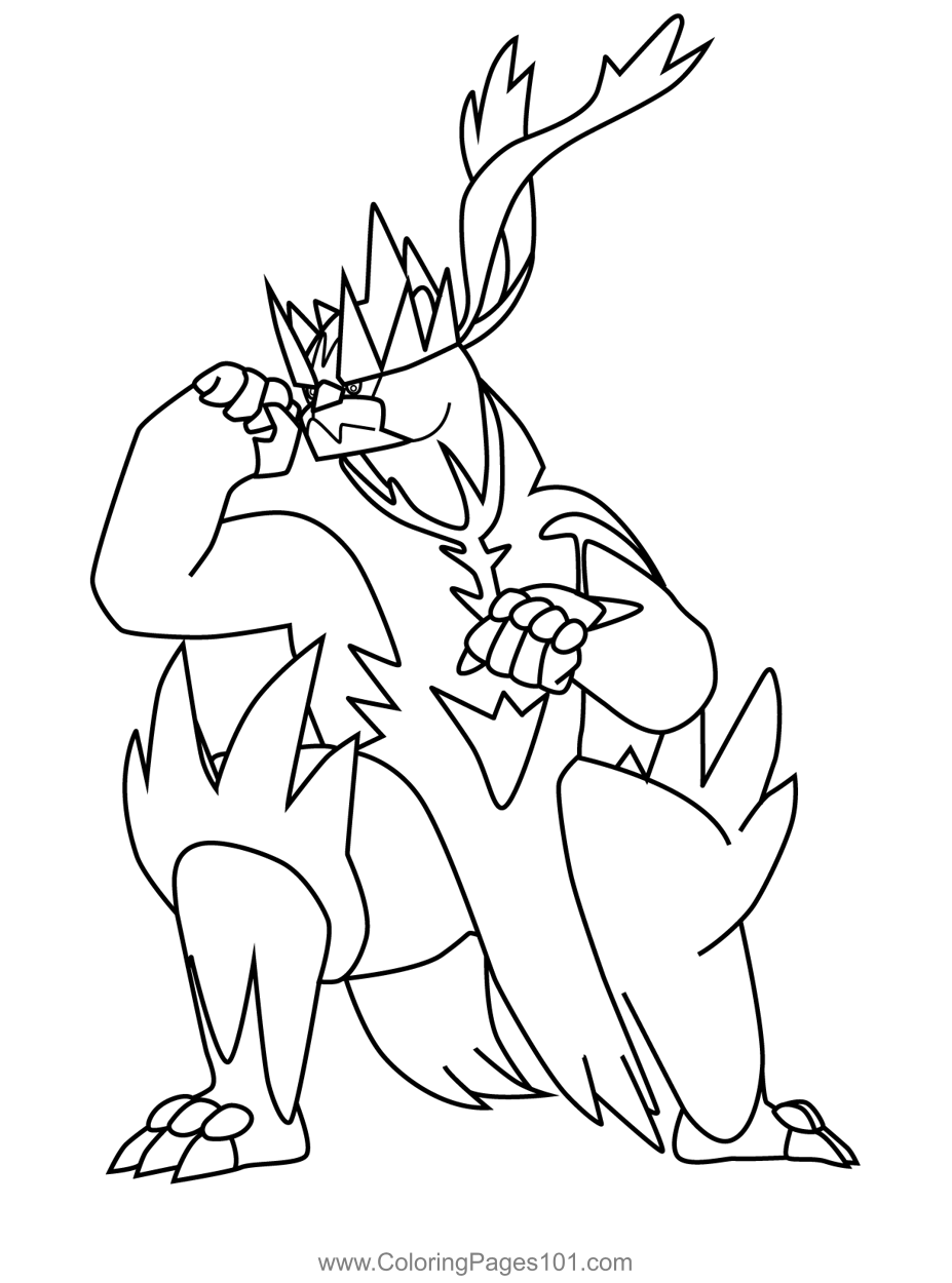 Gigantamax Pokemon Coloring Pages 104