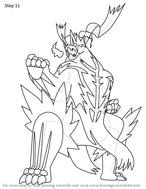 Gigantamax Pokemon Coloring Pages 18