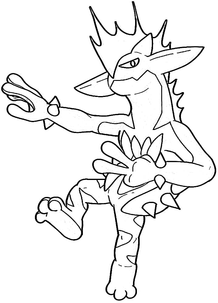 Gigantamax Pokemon Coloring Pages 30