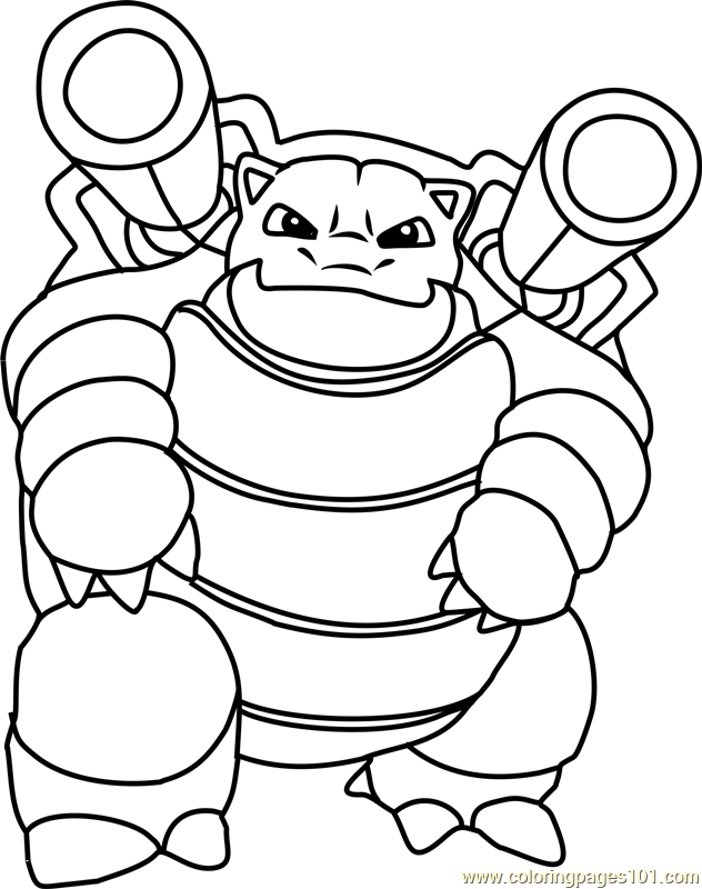 Gigantamax Pokemon Coloring Pages 35