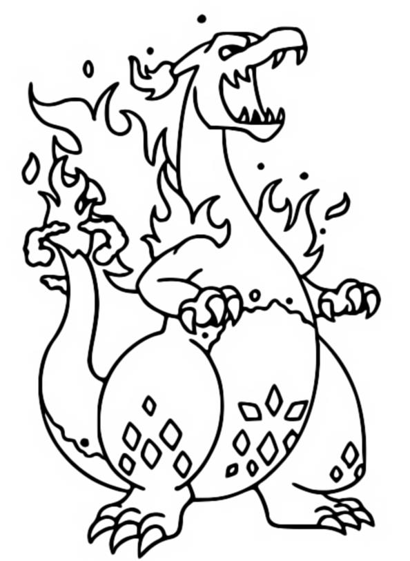Gigantamax Pokemon Coloring Pages 39