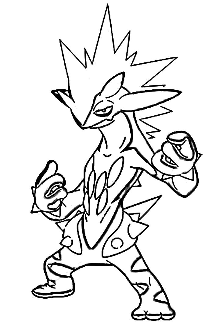 Gigantamax Pokemon Coloring Pages 49