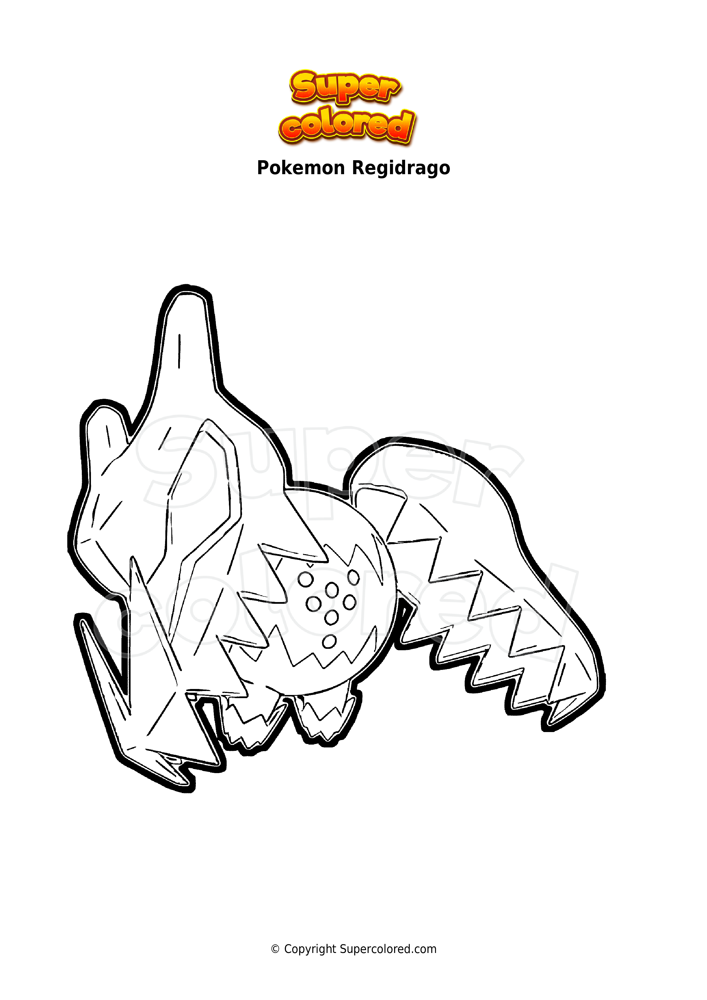 Gigantamax Pokemon Coloring Pages 72