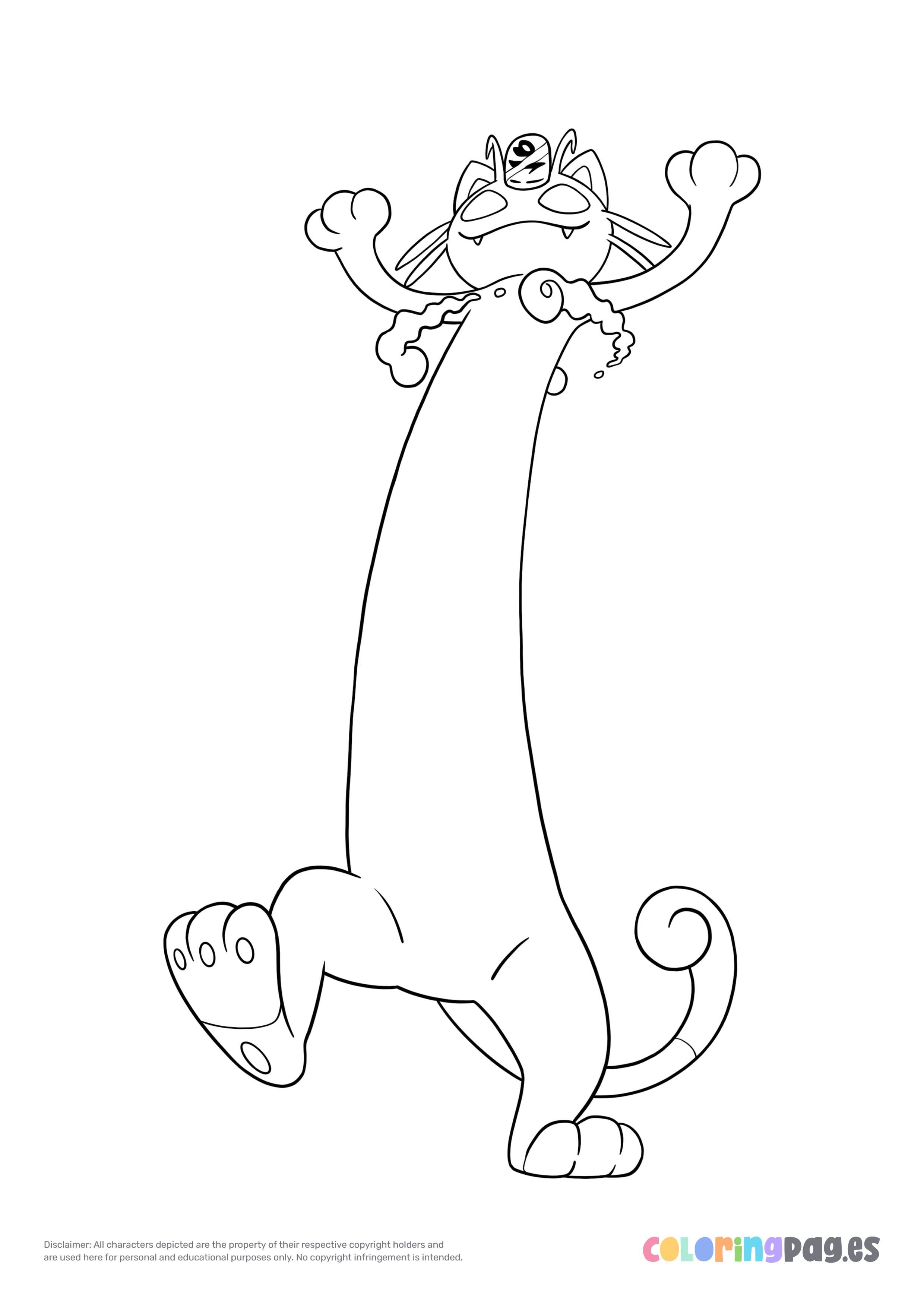 Gigantamax Pokemon Coloring Pages 84