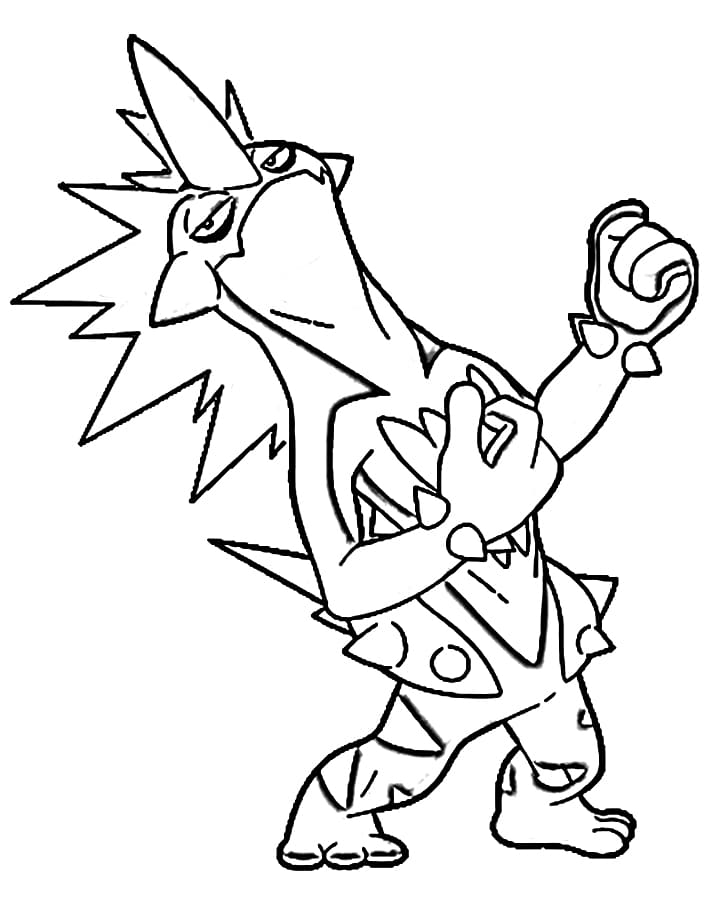 Gigantamax Pokemon Coloring Pages 92