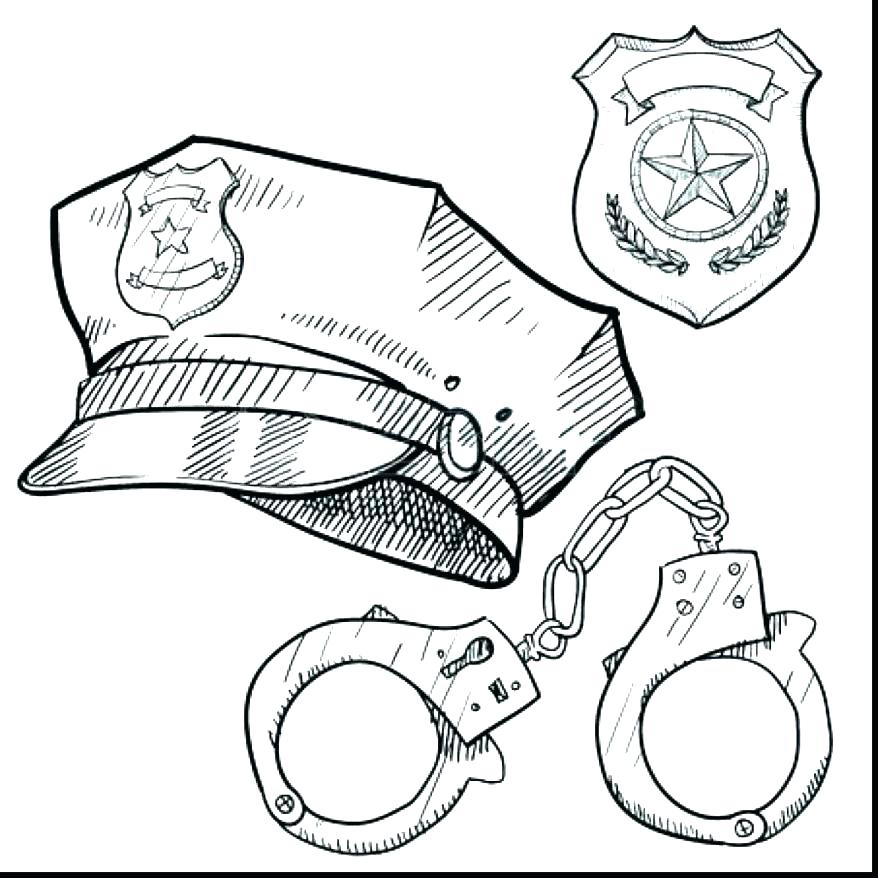 Good 60+ Police Coloring Book Pages 11