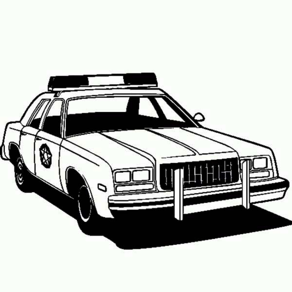 Good 60+ Police Coloring Book Pages 12