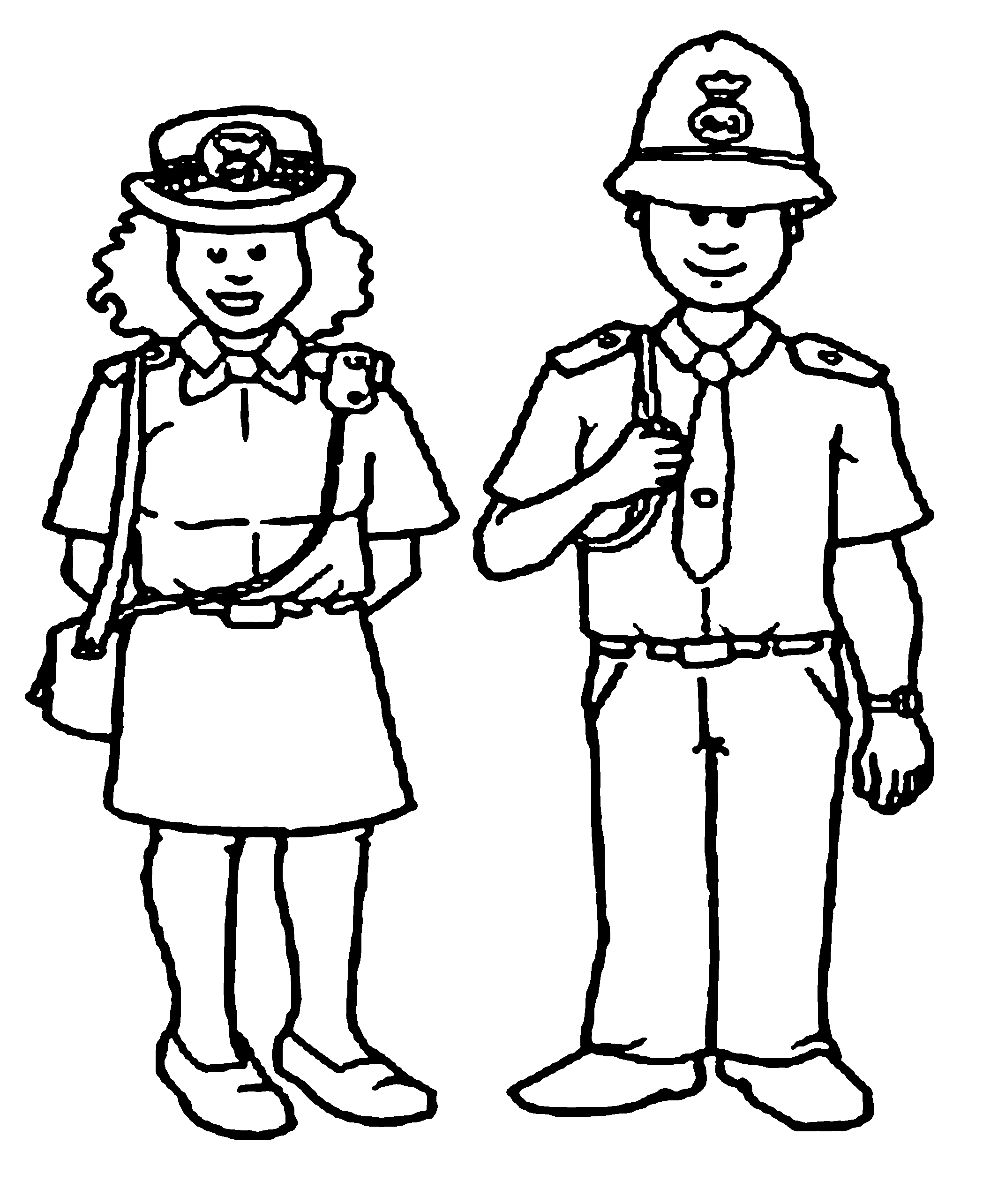 Good 60+ Police Coloring Book Pages 20
