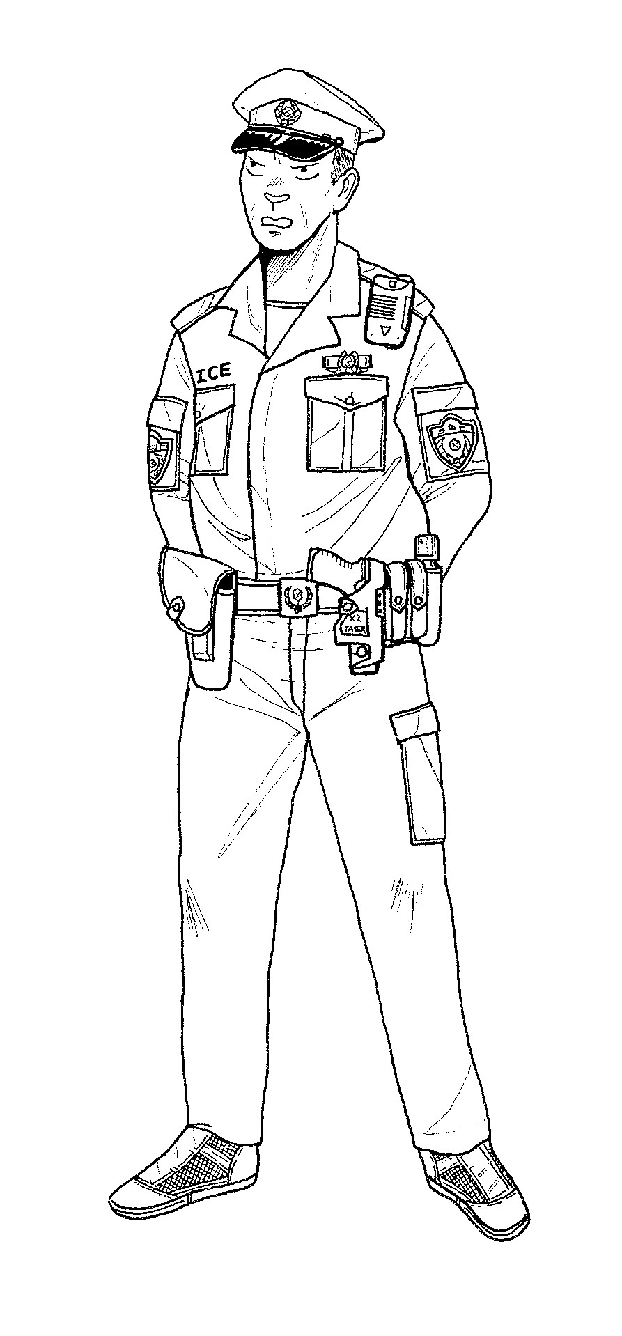 Good 60+ Police Coloring Book Pages 26