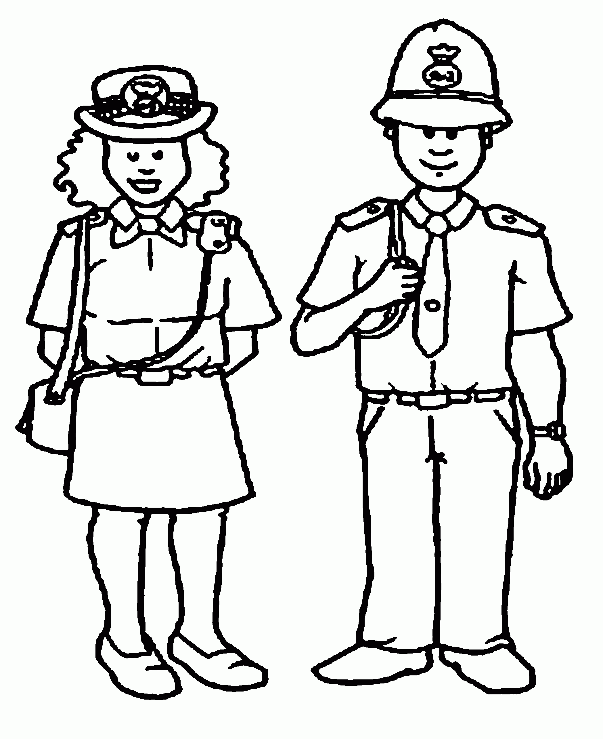 Good 60+ Police Coloring Book Pages 34