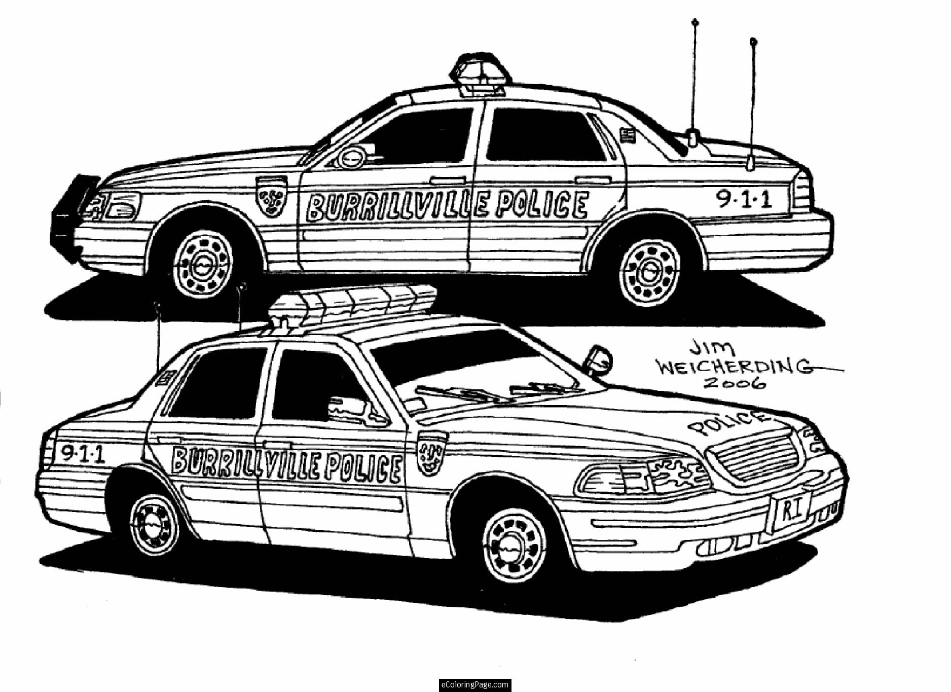 Good 60+ Police Coloring Book Pages 39