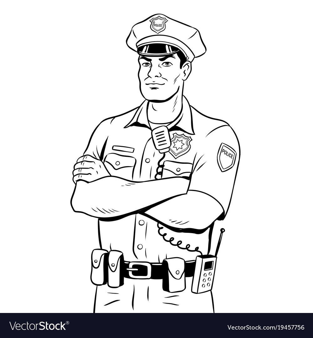 Good 60+ Police Coloring Book Pages 42