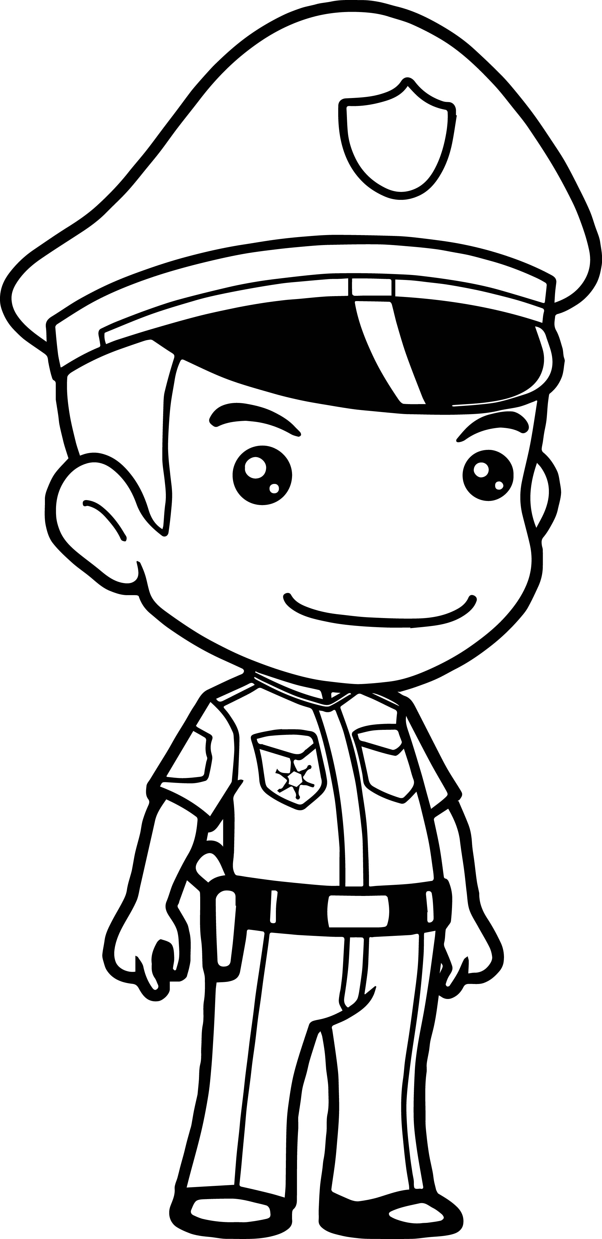 Good 60+ Police Coloring Book Pages 43