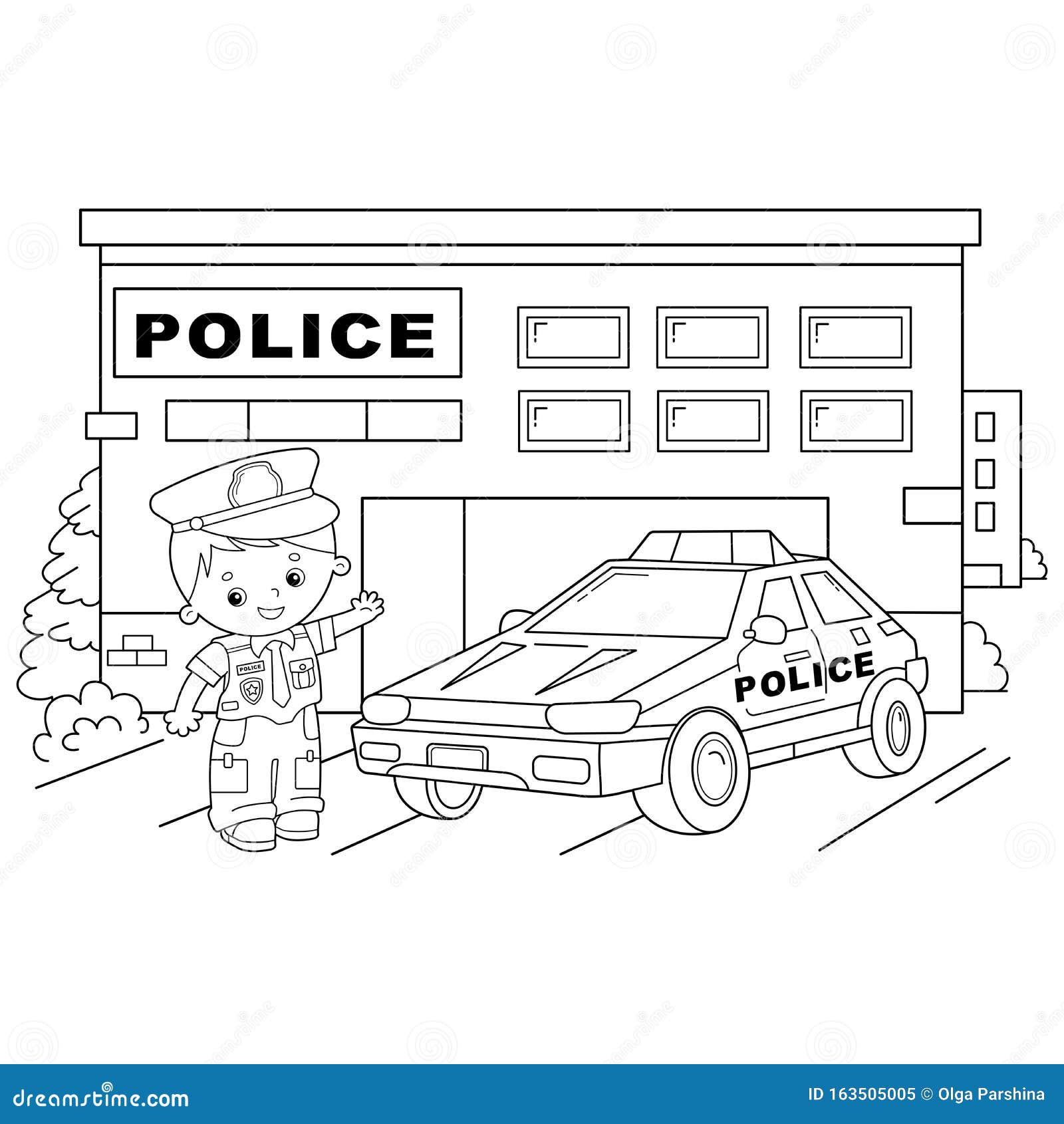 Good 60+ Police Coloring Book Pages 46