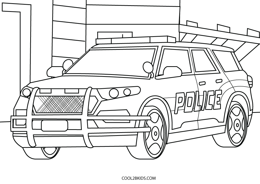 Good 60+ Police Coloring Book Pages 48