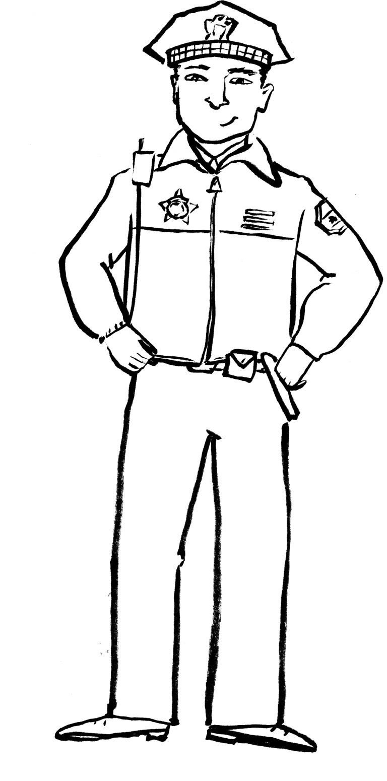 Good 60+ Police Coloring Book Pages 51