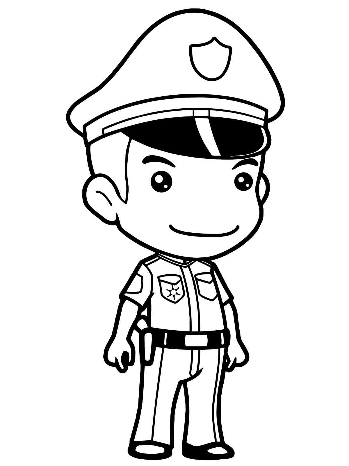 Good 60+ Police Coloring Book Pages 60