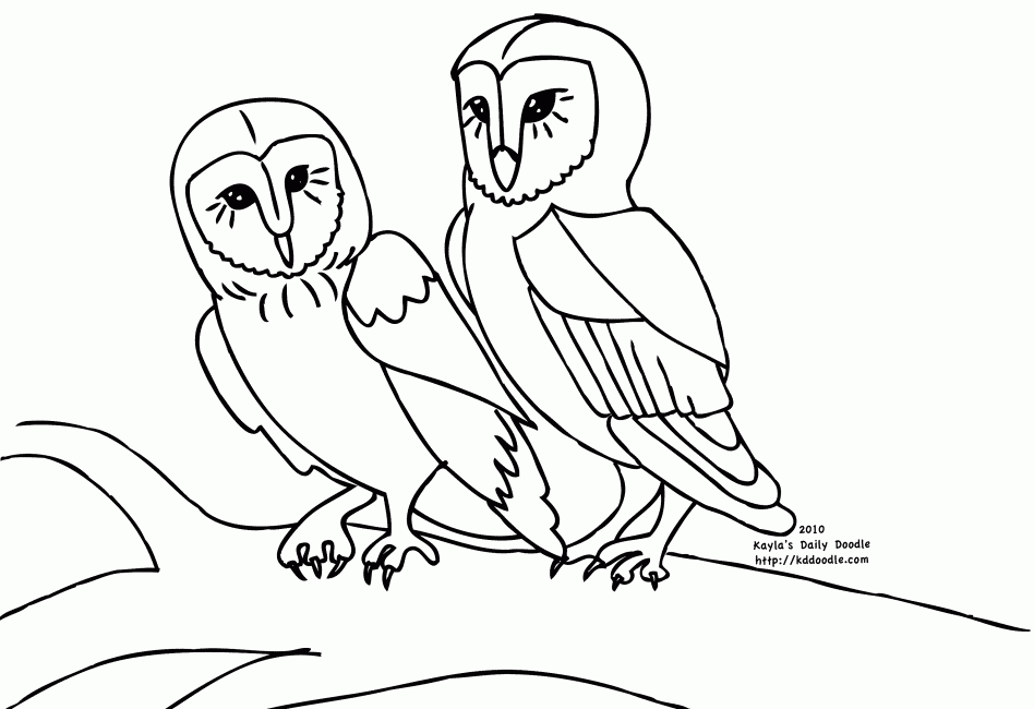 Nocturnal Animals Coloring Page 122