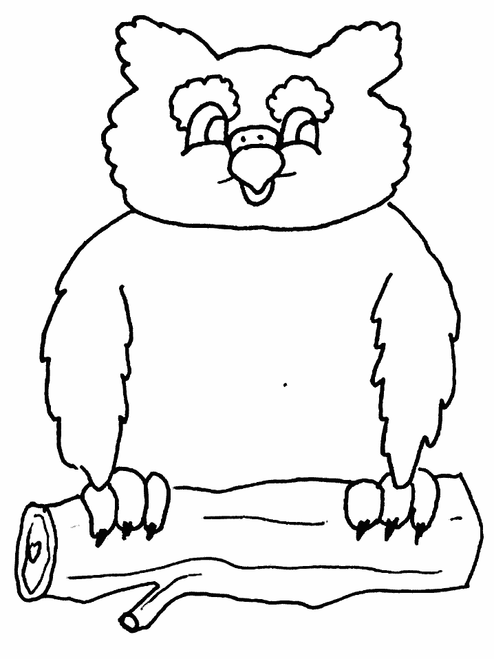 Nocturnal Animals Coloring Page 77
