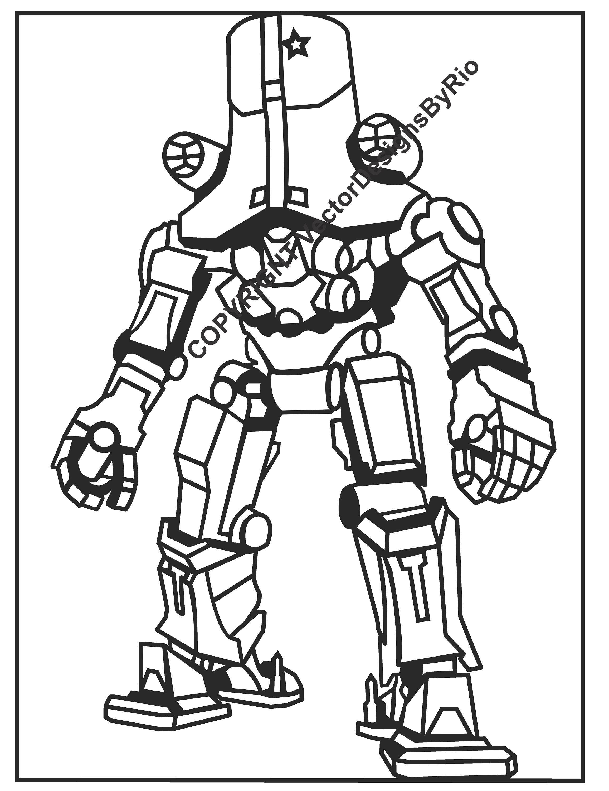 Pacific Rim Colouring Pages 14