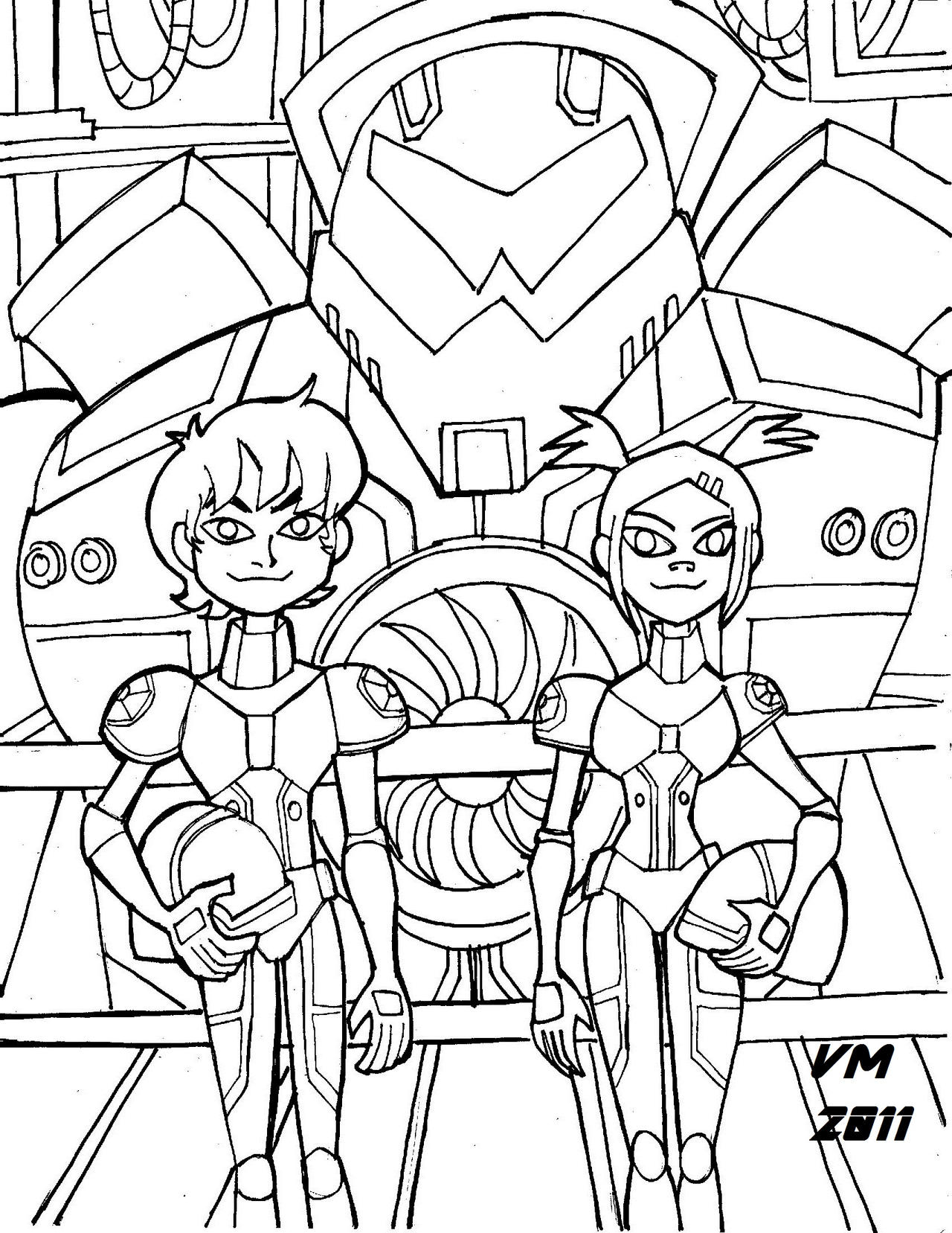 Pacific Rim Colouring Pages 28