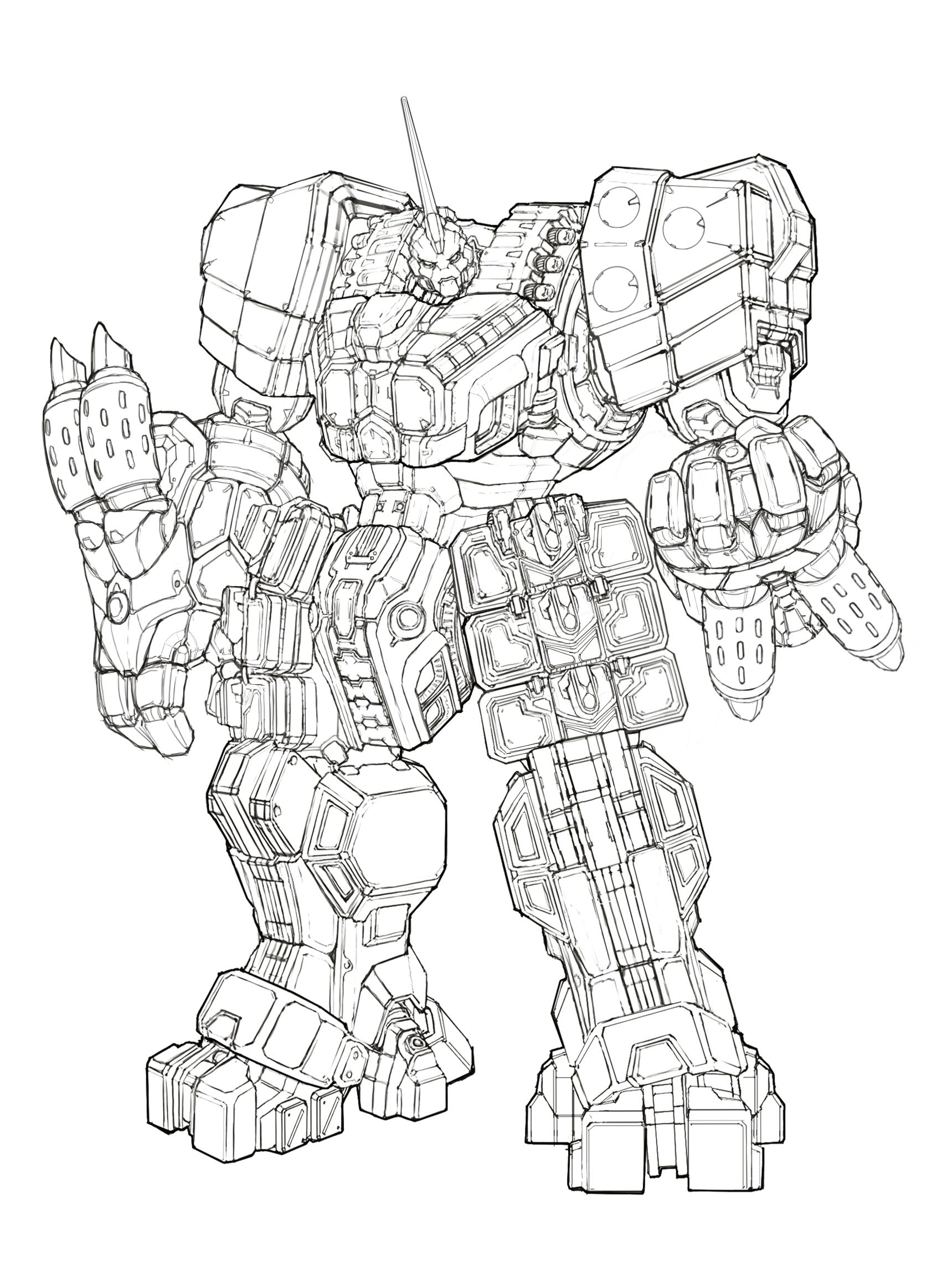 Pacific Rim Colouring Pages 30