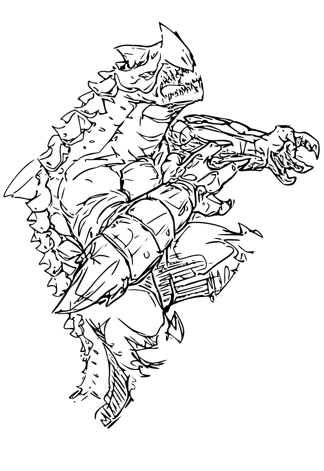 Pacific Rim Colouring Pages 36