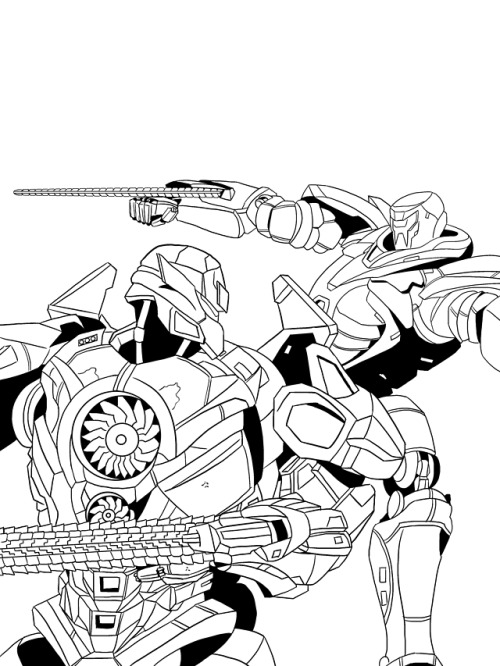 Pacific Rim Colouring Pages 37