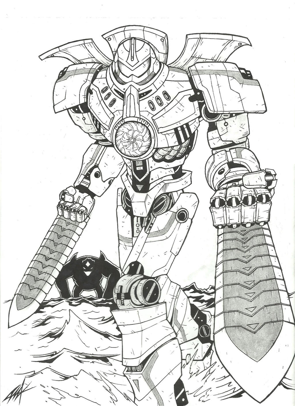 Pacific Rim Colouring Pages 53
