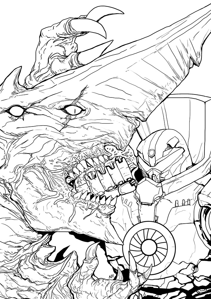 Pacific Rim Colouring Pages 64