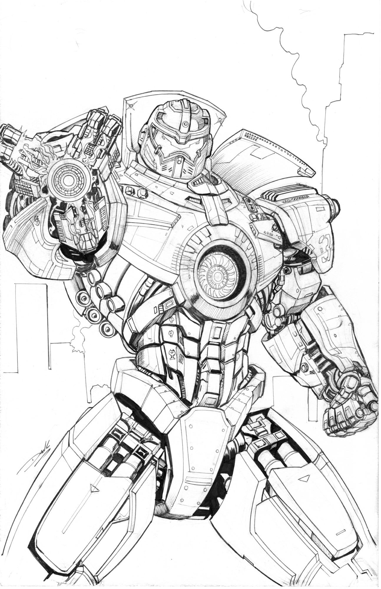 Pacific Rim Colouring Pages 70