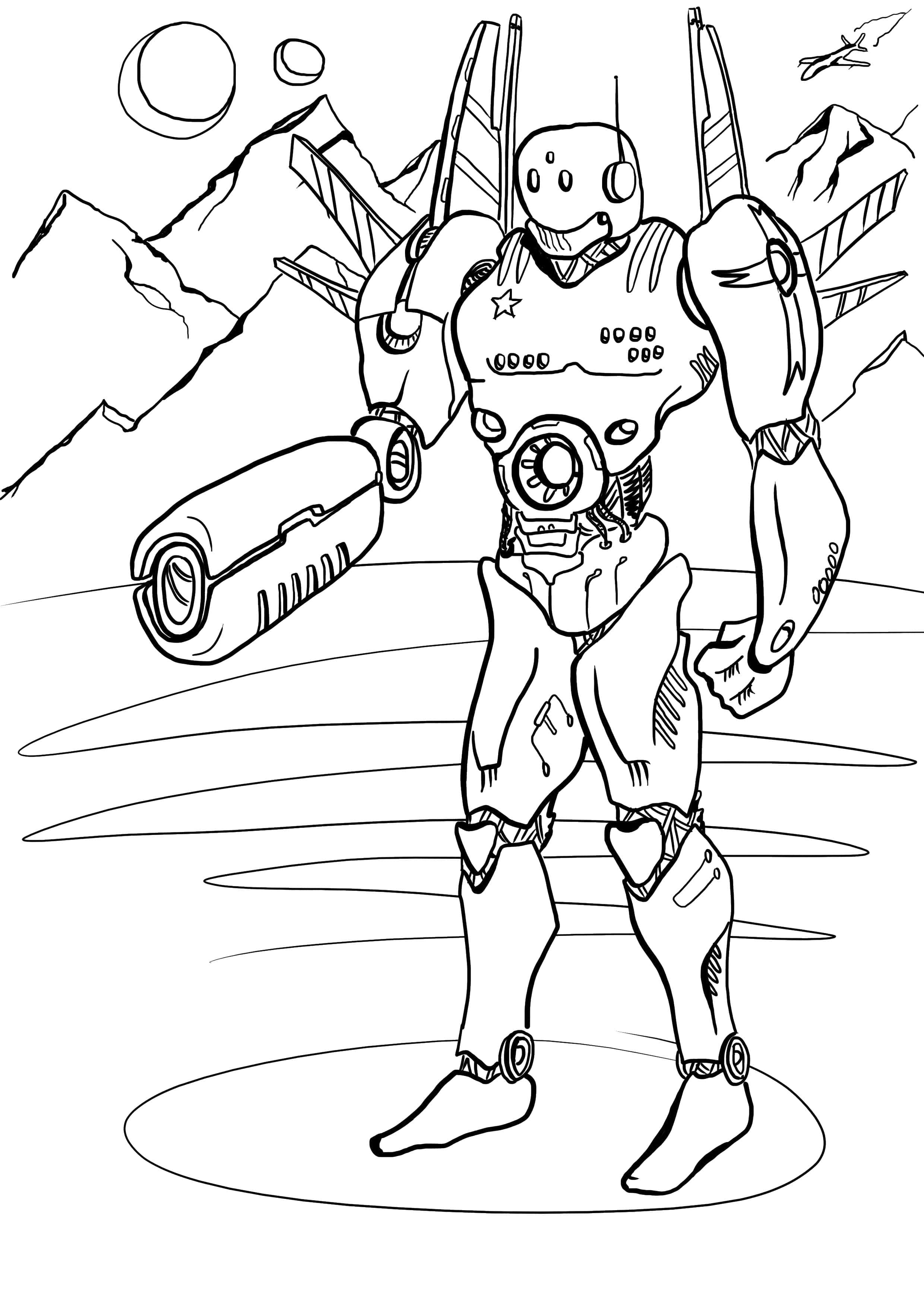 Pacific Rim Colouring Pages 72