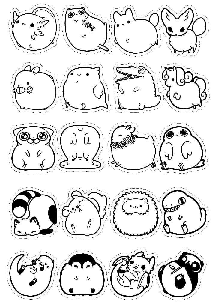 Preppy Coloring Pages Printable 13
