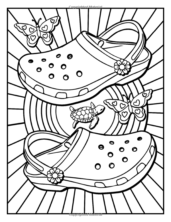 Preppy Coloring Pages Printable 27