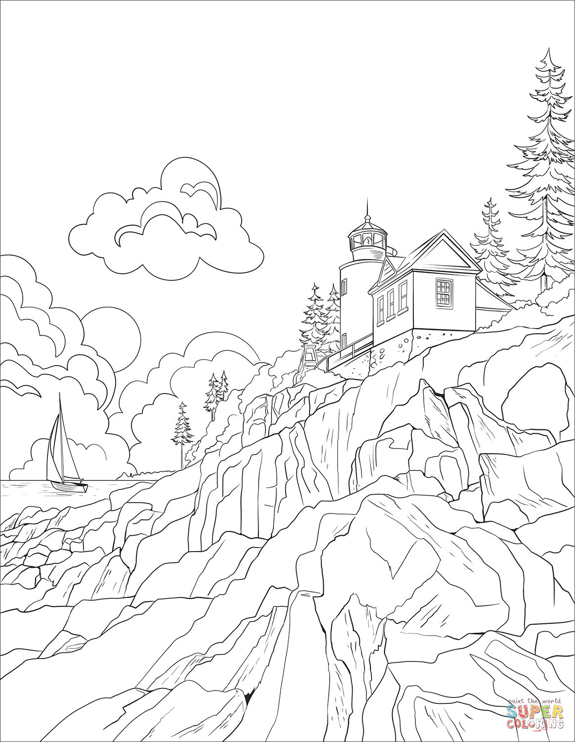 Printable National Park Coloring Book 21
