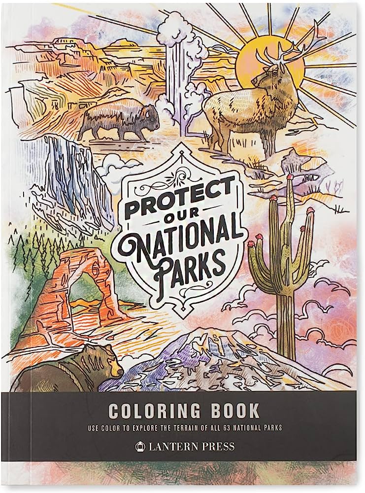 Printable National Park Coloring Book 30