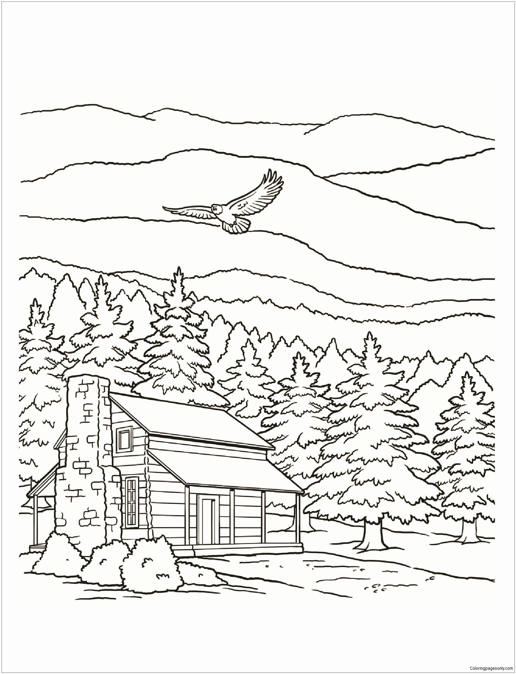 Printable National Park Coloring Book 58