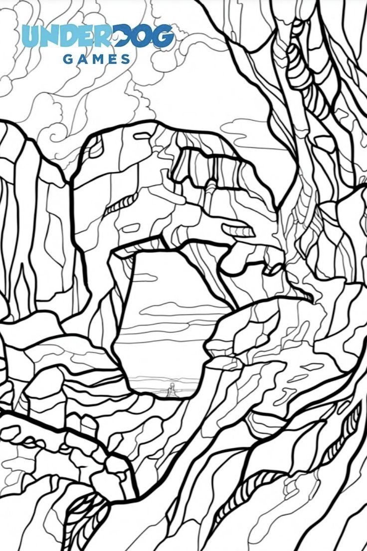 Printable National Park Coloring Book 60