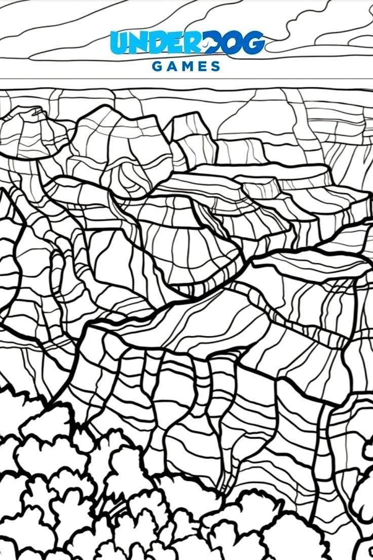 Printable National Park Coloring Book 64