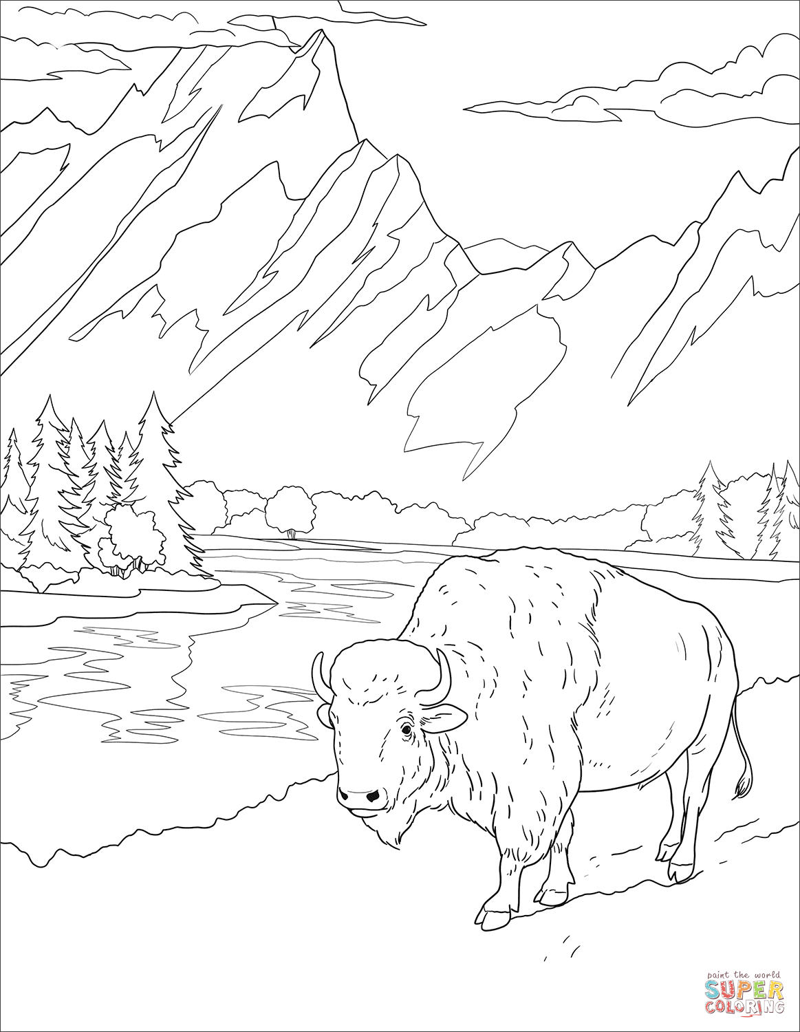 Printable National Park Coloring Book 65